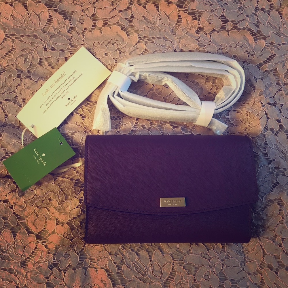 Kate Spade Deep Plum Crossbody